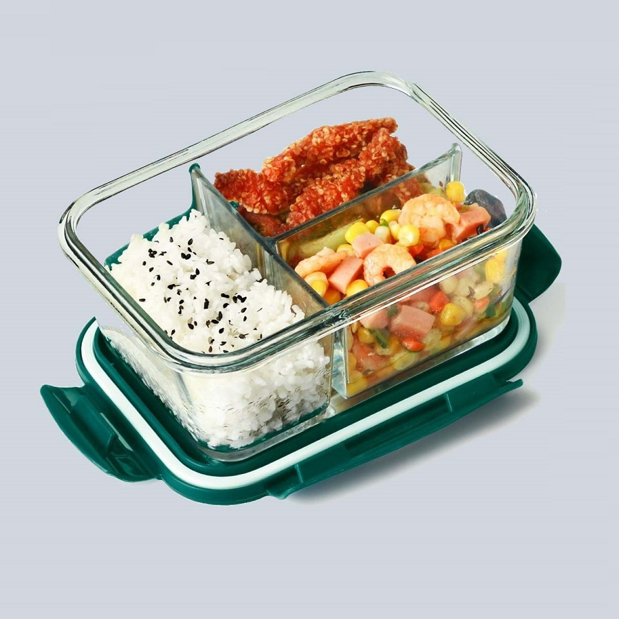 Hộp đựng thức ăn bằng thủy tinh cao cấp Yeahcook Glass Food Container