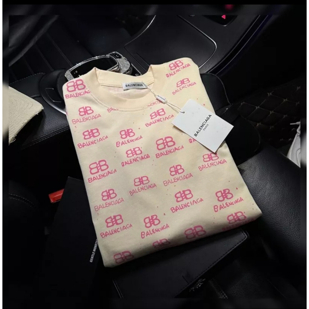 Áo Phông Balenicaga Form Rộng Tay Lỡ In Hình Họa Tiết | BigBuy360 - bigbuy360.vn