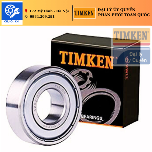Vòng bi chính hãng TIMKEN 6201, chính hãng, dùng cho mô tô, xe máy phụ tùng xe máy hệ thống dẫn động.