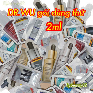 Mẫu dùng thử các loại dr.wu 2ml /serum tái tạo da mandelic acid plus & 18%