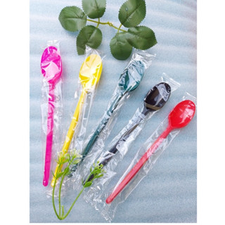 Muỗng nhựa bọc màng ( gói 100 cái)
