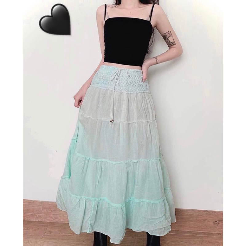 CHÂN VÁY DÀI OMBRE