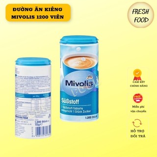 Đường ăn kiêng Mivolis của Đức hộp 1200 viên