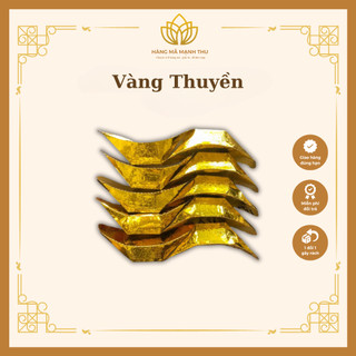 Vàng thuyền - vàng mã