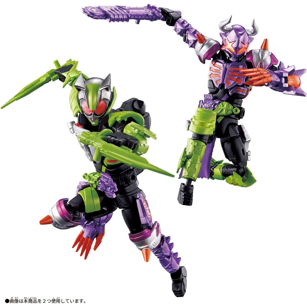 Mô hình đồ chơi chính hãng Bandai RCF Revolve Change Figure Kamen Rider Tycoon Ninja Form & Buffa Zombie Form Set