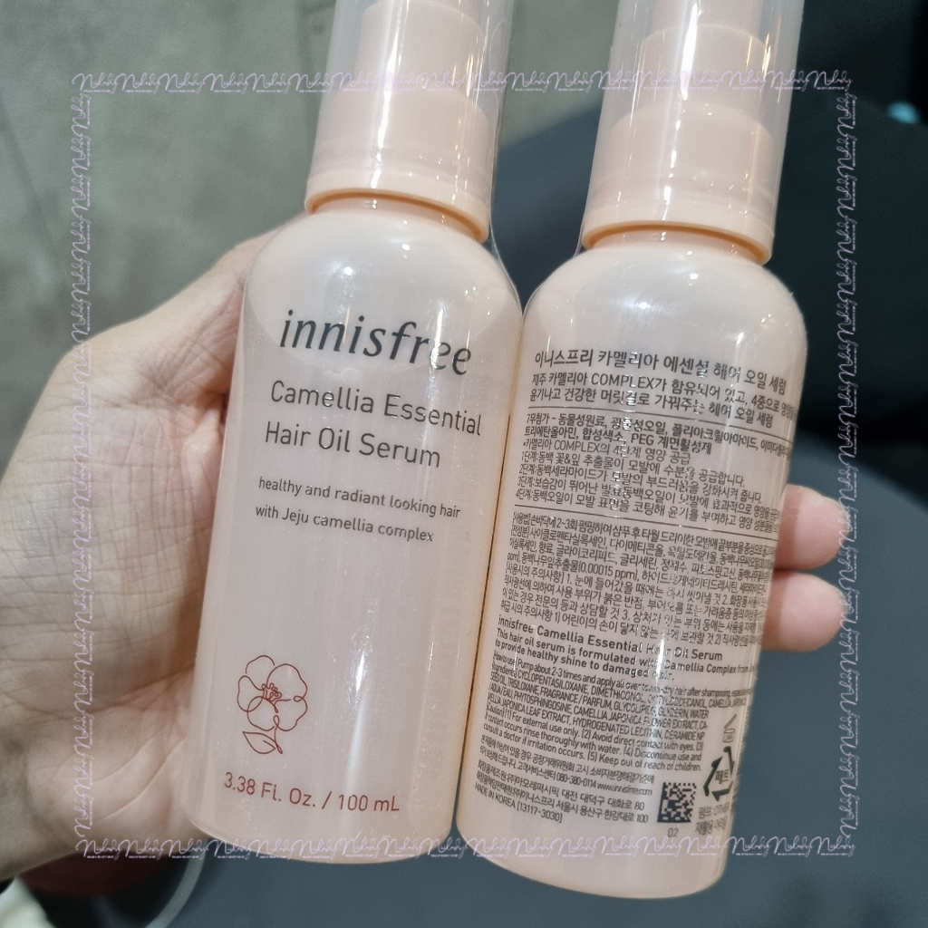 Tinh dầu dưỡng tóc từ hoa sơn trà INNISFREE CAMELLIA ESSENTIAL HAIR OIL SERUM