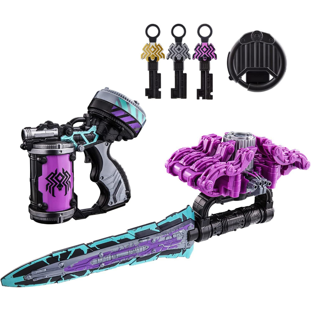 Mô hình đồ chơi chính hãng Bandai DX Kumonoslayer & Venomix Shooter - Spider Kumonos Set - Ohsama Sentai KingOhger