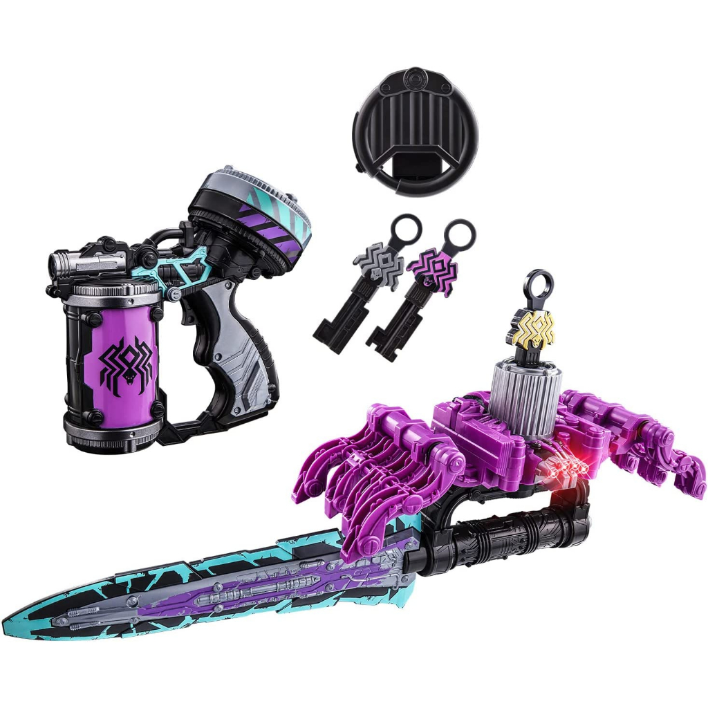 Mô hình đồ chơi chính hãng Bandai DX Kumonoslayer & Venomix Shooter - Spider Kumonos Set - Ohsama Sentai KingOhger