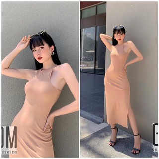 VÁY BODY BA LỖ XẺ TÀ DÁNG DÀI [GEMI SHOP]