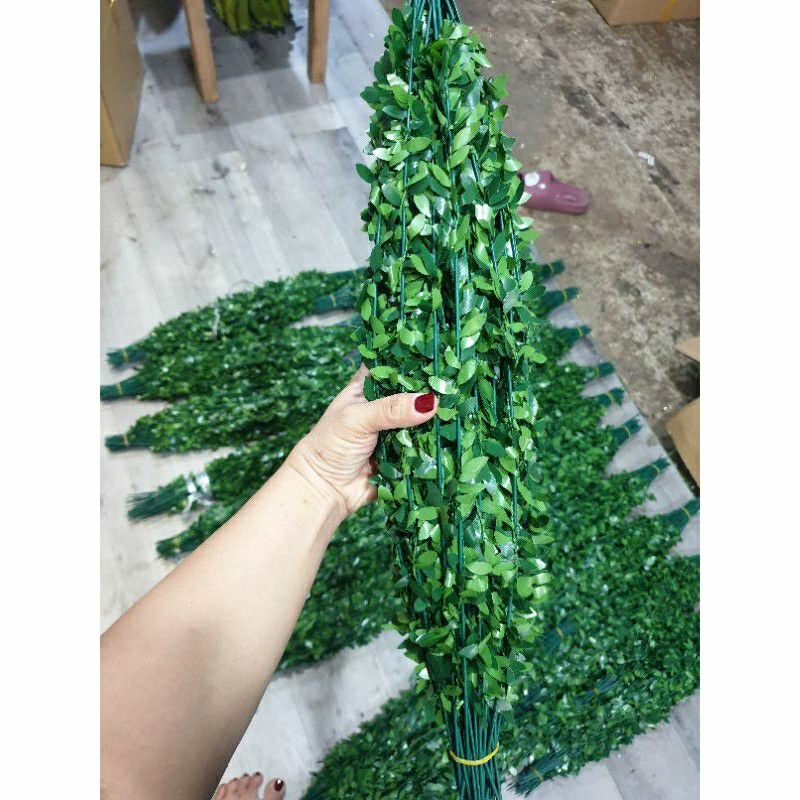 Bó dây  kẽm lá 7,5m làm vòng hoa,trang trí decor