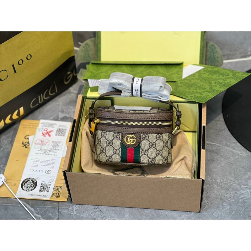 Túi Xách Gucci Ophidia Cosmetic Size 16  -  By Anh Dinh Phuong