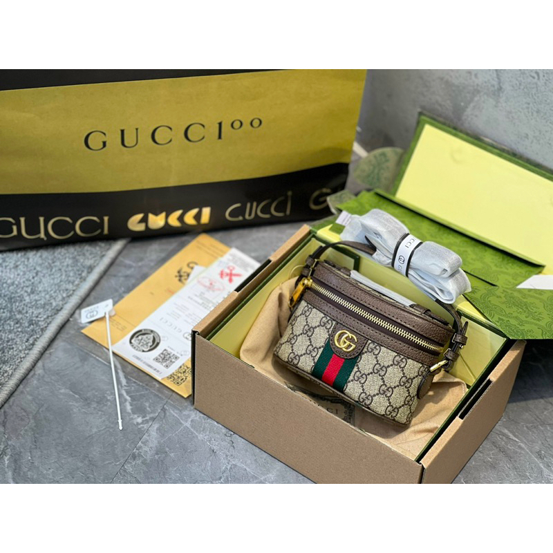 Túi Xách Gucci Ophidia Cosmetic Size 16  -  By Anh Dinh Phuong