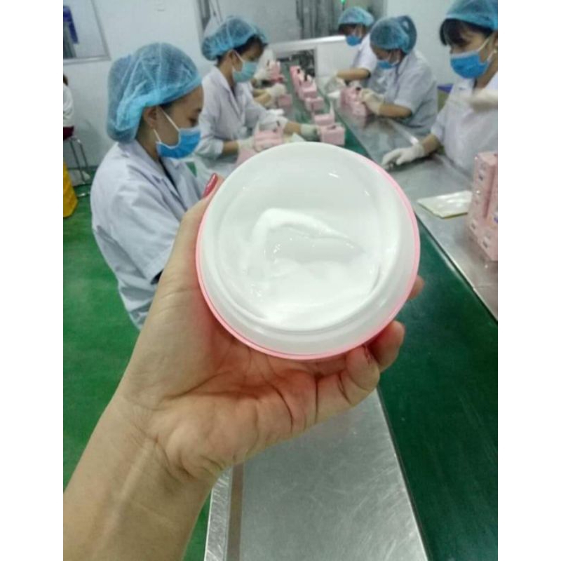 1KG Kem body phân tử nước trắng nhanh, nâng tông, kháng nước cao cấp