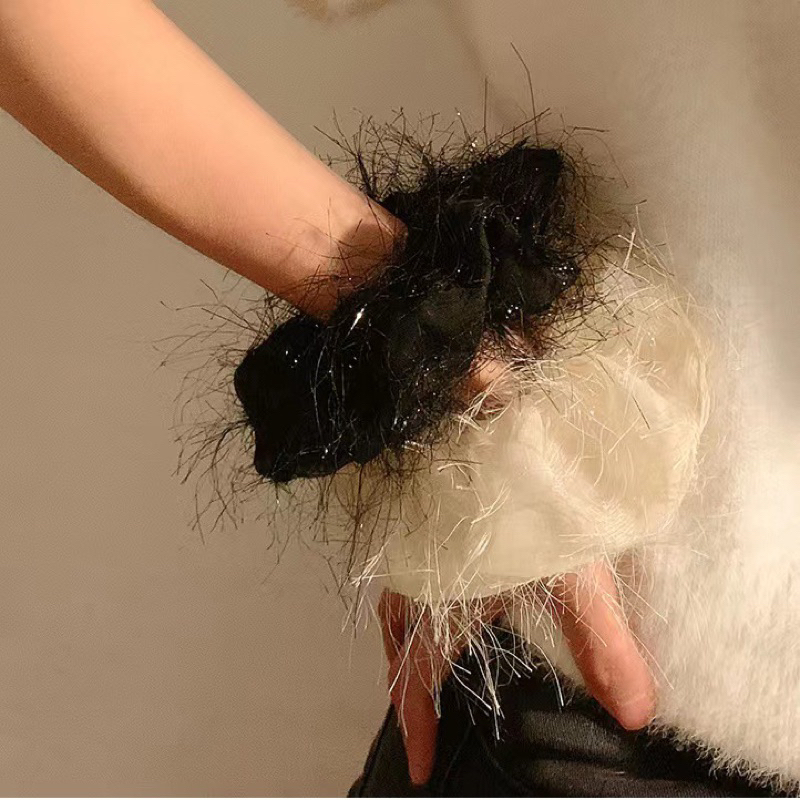 Buộc Tóc Vải Tua Rua Cho Nữ. Buộc Tóc Kiểu Mới Hàn Quốc.