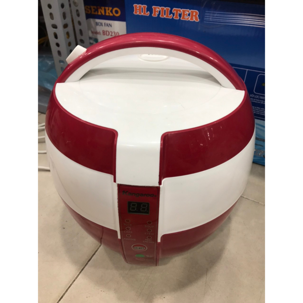 NỒI CƠM ĐIỆN TỬ NẮP GÀI KANGAROO 1.8L - HÀNG ĐÃ QUA SỬ DỤNG ( HINH CHỤP THẬT TẠI SHOP)