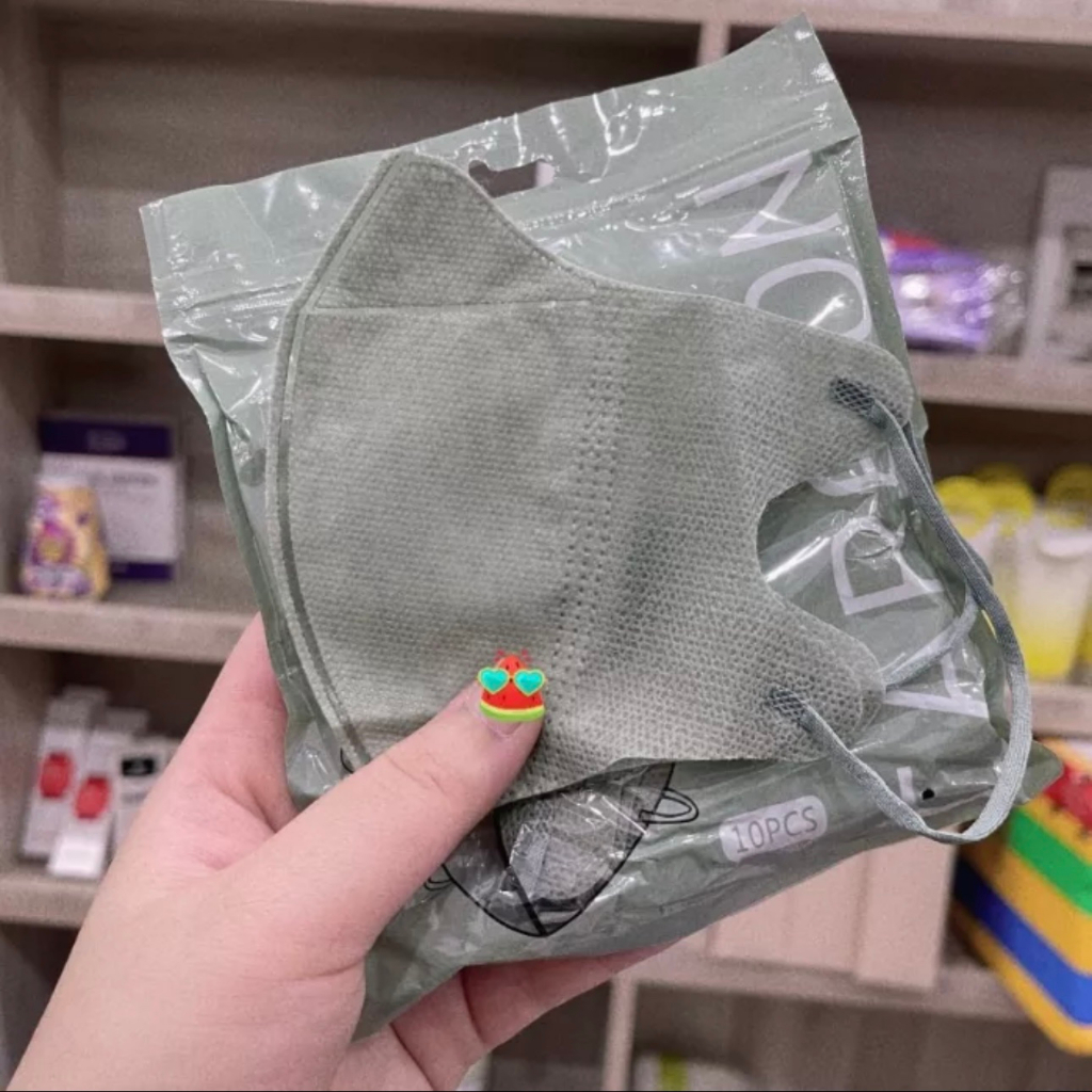 Thùng 100 chiếc Khẩu Trang 5D Thái Lan CAREON Kháng Khuẩn, Nhiều Màu Lạ Hottrend