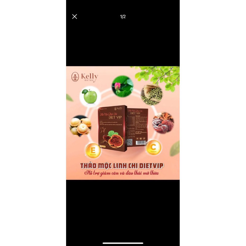 Viên Linh Chi giảm cân