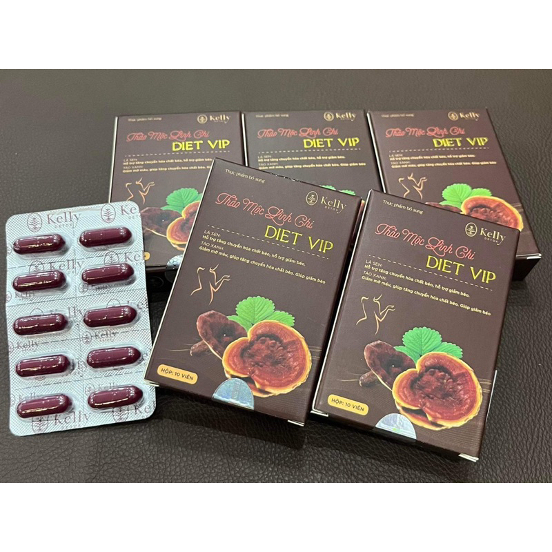 Viên Linh Chi giảm cân