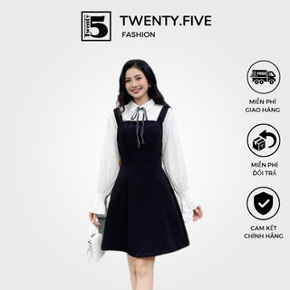 Váy Yếm Dáng Chữ A Thanh Lịch Giữ Form Váy TWENTY FIVE SY12