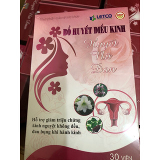 Thực phẩm bảo vệ sức khỏe - bổ huyêt điều kinh