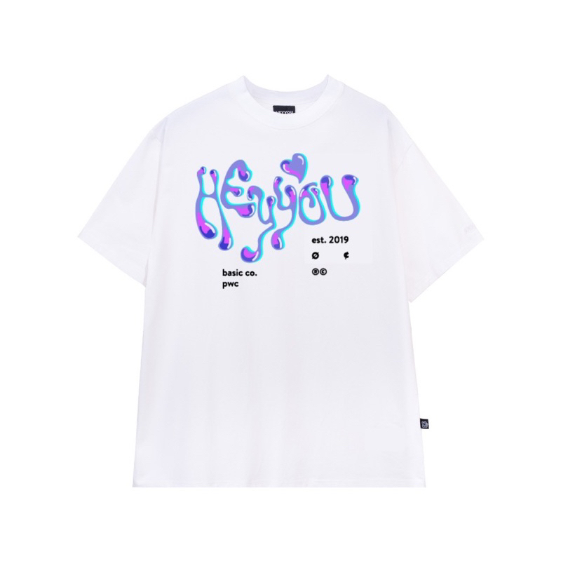 áo thun Unisex Heyyou Neon Heart