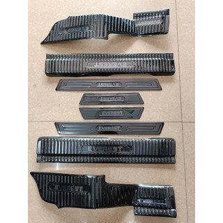 Bộ ốp bậc cửa, nẹp bước chân trong, ngoài xe Ford Everest 2023 TITAN cao cấp