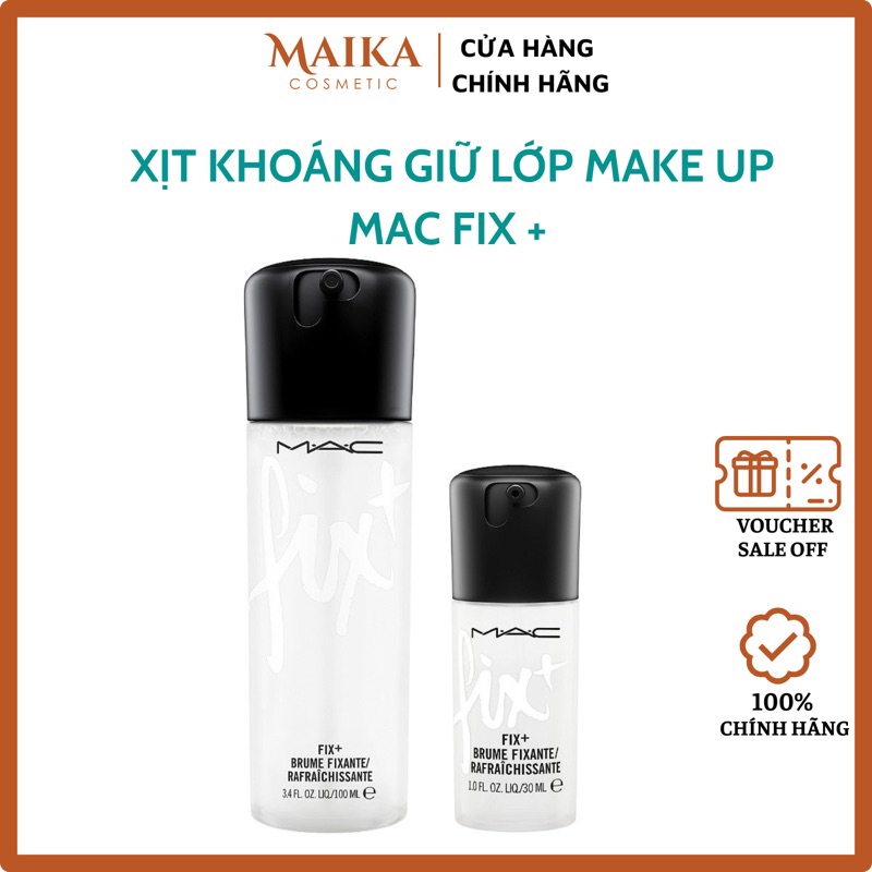 XỊT KHOÁNG - KHOÁ MAKE UP MAC PREP + PRIME FIX+ FULLSIZE