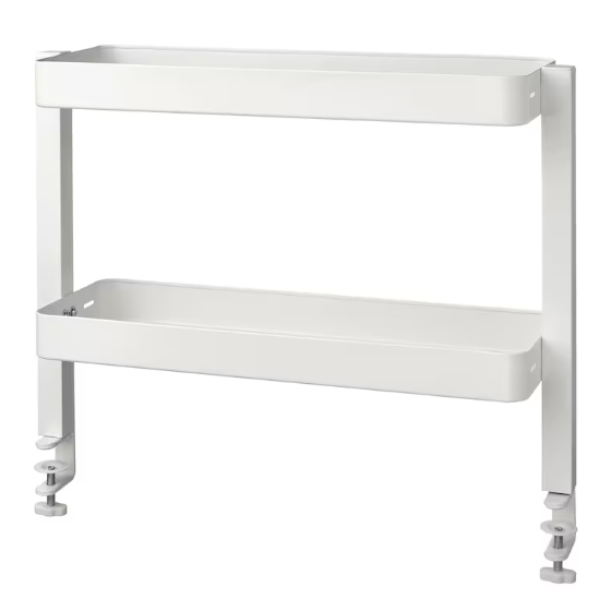 Kệ để đồ kẹp bàn 49x15 VATTENKAR IKEA chính hãng