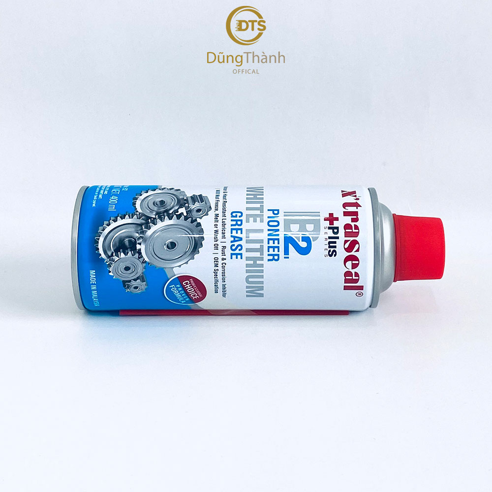 Dưỡng sên mỡ bò chịu nhiệt cao cấp XTRASEAL bôi trơn đa năng mỡ bò nước bình xịt màu trắng B2 400ml