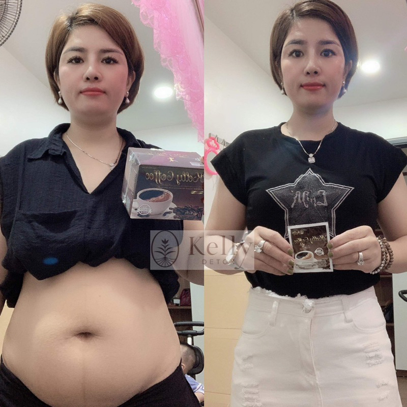 Coffee kelly  giảm 4-5kg/1hộp