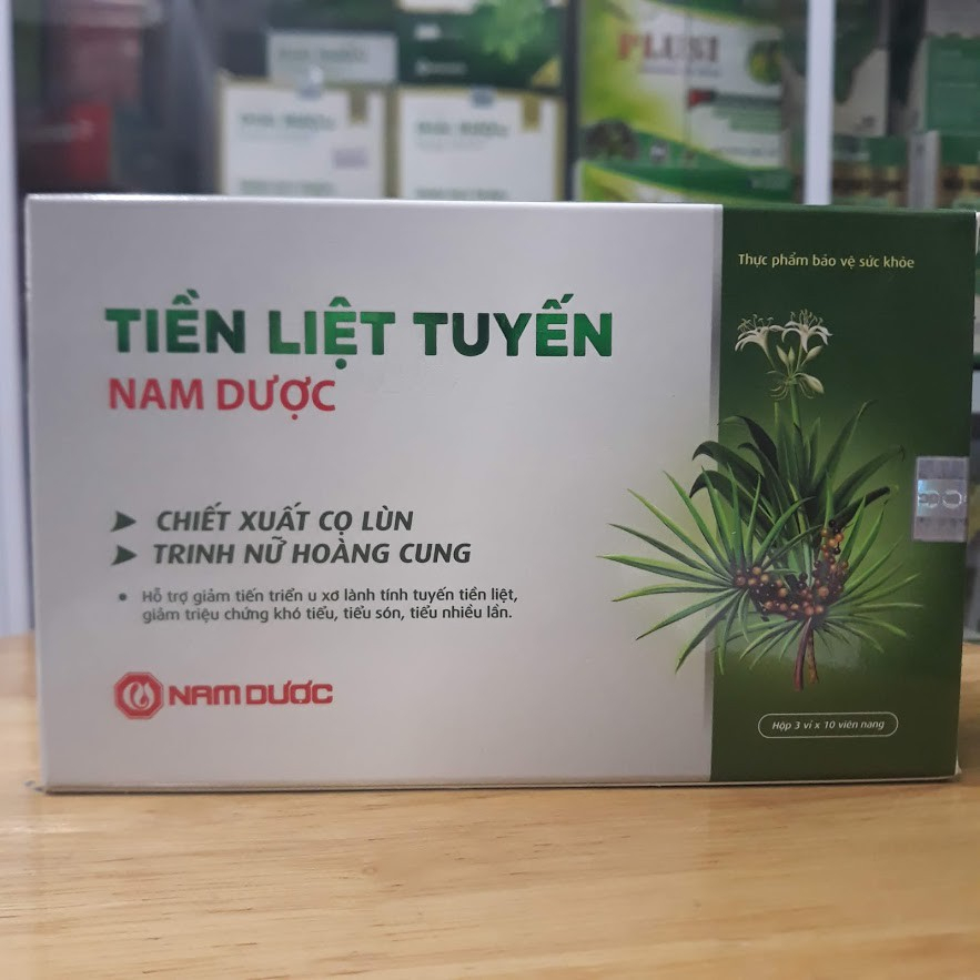 TIỀN LIỆT TUYẾN NAM DƯỢC giảm u xơ lành tính tuyến tiền liệt