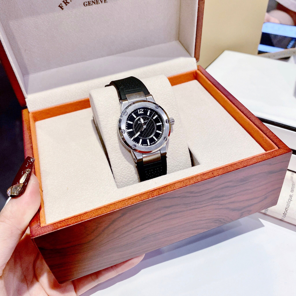 Đồng hồ nữ cao cấp Salvatore Ferragamo FIG020015 F-80 Watch, 33mm, Full box, Luxury diamond watch