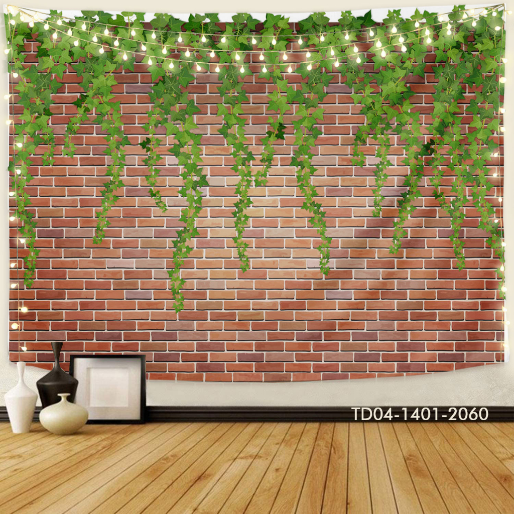 Tranh vải treo tường decor phòng khách, phòng ngủ, sự kiện Tặng kèm bộ móc treo