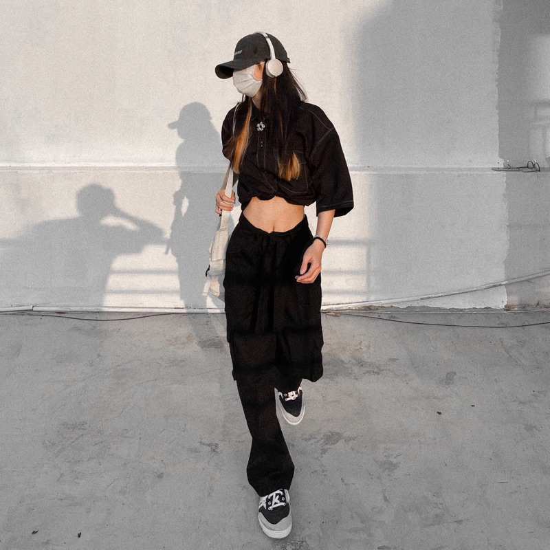 QUẦN CARGO PANT KAKI 8 TÚI HIP HÓP UNISEX CHẤT DÀY CHÁY PHỐ TẶNG KÈM DÂY ĐAI TĂNG ĐỘ CHIẾN -