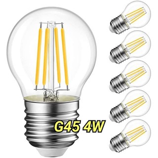 Bóng tròn Led Edison G45 đui E27 2W 4W Trang Trí Quán Cafe nhà cửa