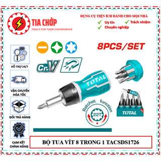 Bộ tua vít 8 trong 1 / total / tacsds1726 /