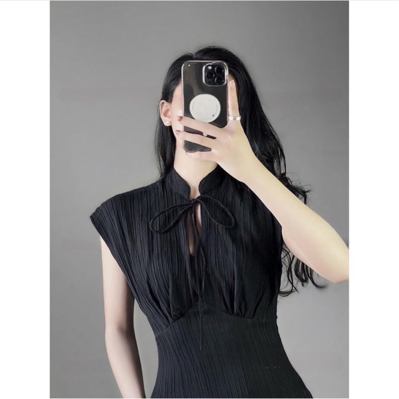 Váy maxi cánh dơi cổ trụ trẻ trung M11 | BigBuy360 - bigbuy360.vn