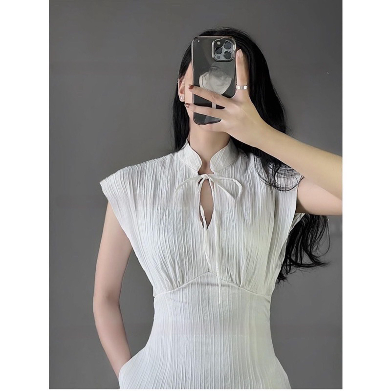 Váy maxi cánh dơi cổ trụ trẻ trung M11 | BigBuy360 - bigbuy360.vn