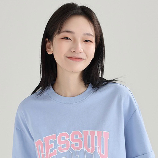 Áo phông cộc tay Dessuu cotton Dessuu 1011 màu xanh ngọc