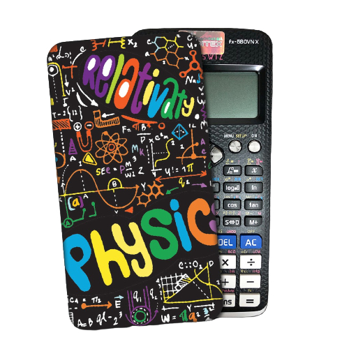 Miếng dán decal các môn học cho máy tính bỏ túi casio fx 580vnx, fx 570vnplus, fx880 BTG, 570esplus, 570 Eddtion Vinacal