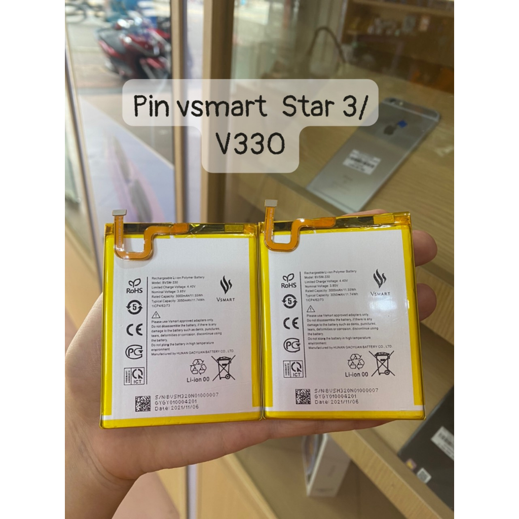 Pin Vsmart Star 3/V330
