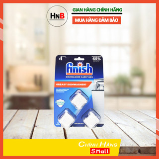 Viên vệ sinh máy rửa bát Finish vỉ 3 viên