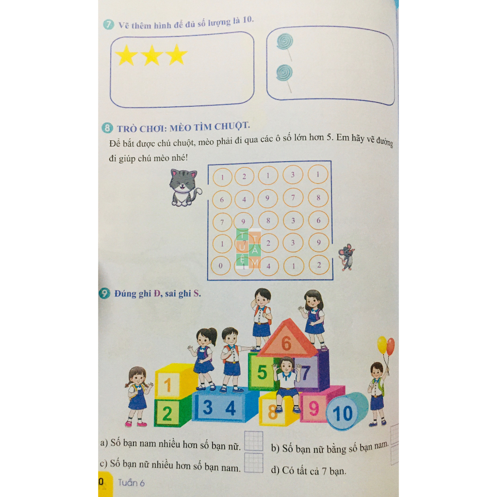Sách - Bài tập tuần Toán 1