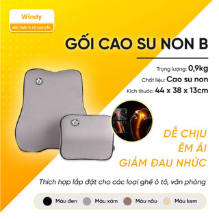 Gối tựa cổ cao su non - Gối tựa đầu ô tô, Đệm tựa cổ, tựa đầu ô tô, xe hơi cao cấp, êm ái, thoải mái