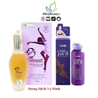 Bộ Dung Dịch Vệ Sinh Tía Tô UME - Evamost Ngọc Trinh