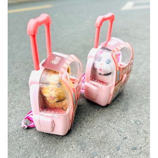 Balo mèo bông dùng pin biết đi, kêu meo meo siêu cute có quai cầm cho bé