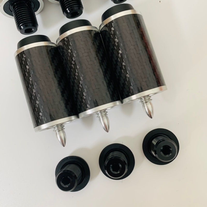 Chuôi Nối Cơ Gậy Bi A Bida Pool 5Cm Carbon Cao Cấp Kèm Bumber