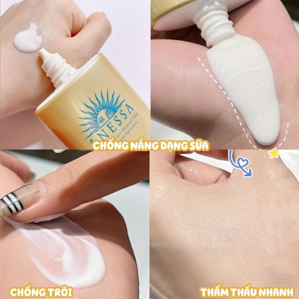 Kem Chống Nắng Anessa -  Anessa Perfect UV Sunscreen Skincare Milk