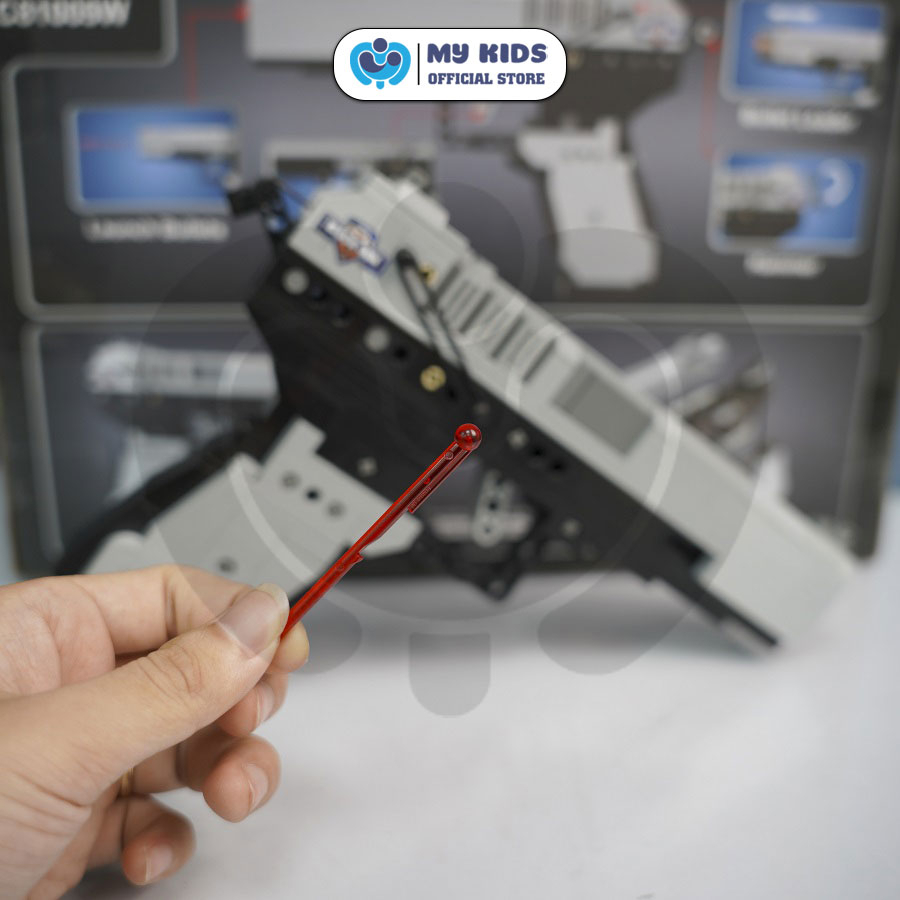 412 Chi Tiết - Đồ Chơi Lắp Ráp Kiểu Lego Súng Đồ Chơi Mô Hình Súng Lục M23 Phụt Mảnh Lego - C81009W Tỉ Lệ 1:1