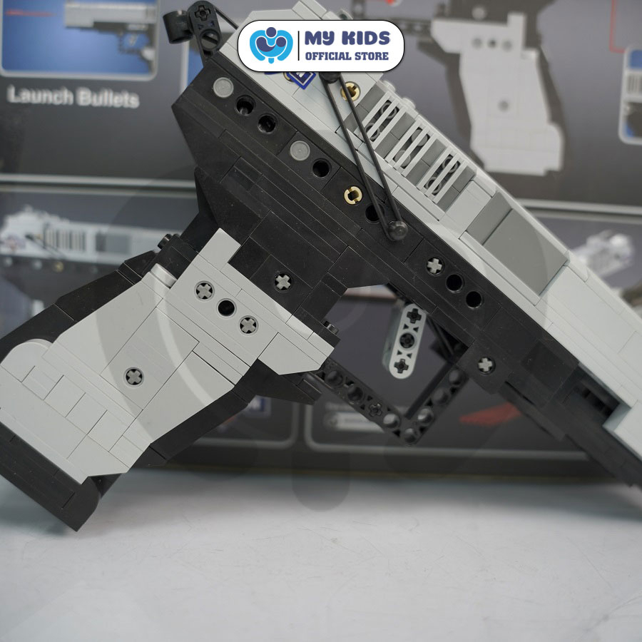 412 Chi Tiết - Đồ Chơi Lắp Ráp Kiểu Lego Súng Đồ Chơi Mô Hình Súng Lục M23 Phụt Mảnh Lego - C81009W Tỉ Lệ 1:1